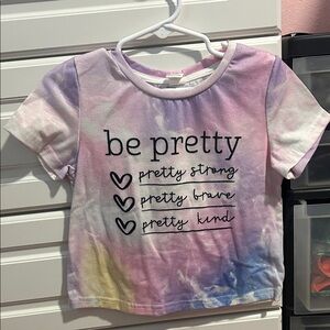 Be pretty kids shirt.